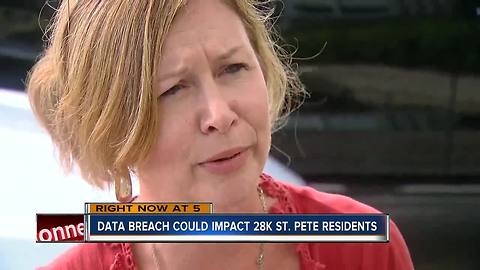 City of St. Petersburg announces data security breach involving residents' credit card information