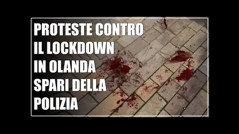 Scontri in Olanda contro Lockdown - Macchine della Polizia in Fiamme e Feriti Gravi