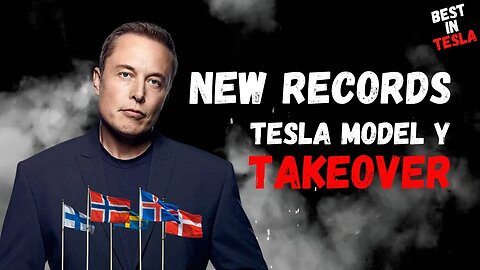 New Records - But that's only half the story - Scandinavia already belong to Tesla!