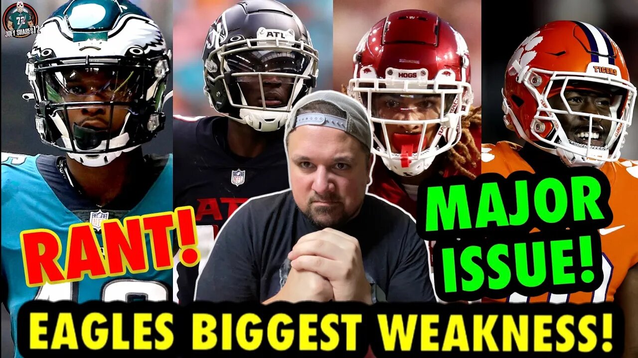 THE BIGGEST WEAKNESS! THIS COULD BE A HUGE PROBLEM! WR3 AND DEPTH! All EAGLES WR ANALYSIS! BOOM!