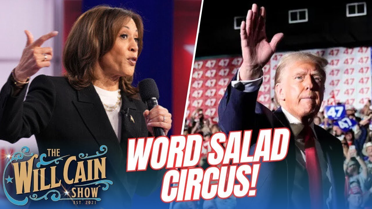 VP Harris town hall with word salads! PLUS, more fake Trump stories?