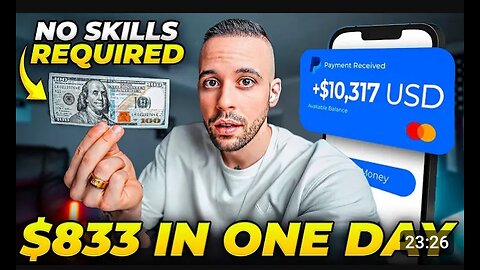 How To Make Money Online Using AI (833/Day)