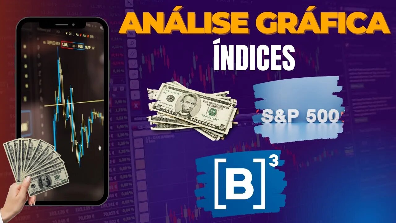 GRÁFICOS ÍNDICE Ibovespa( #IBOV #WIN ) SP500( #SP500 ) Dólar( #WDO ) EP04