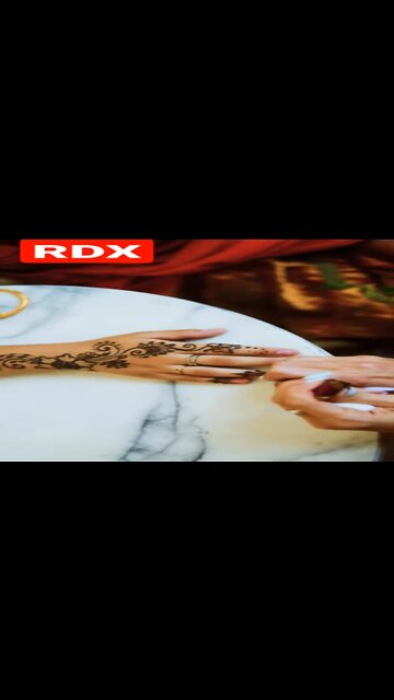 Mehndi Design @Worldwide Entertainment RDX #shorts #ytshorts #mendi