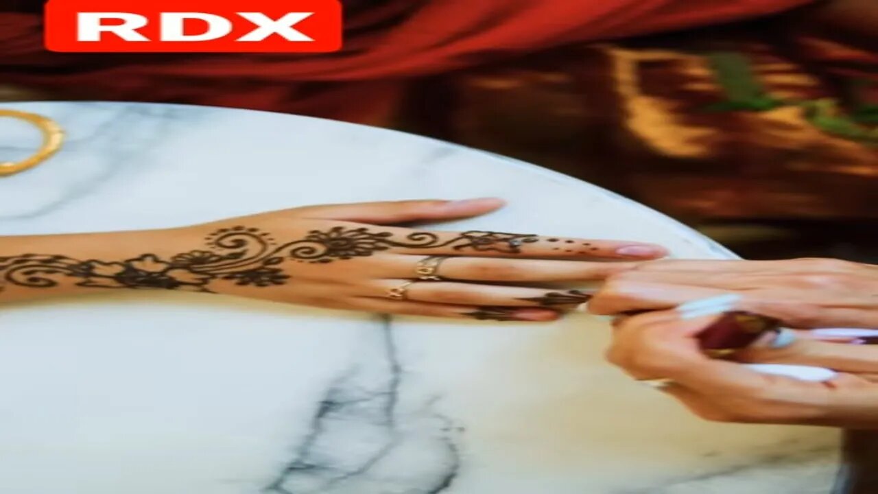 Mehndi Design @Worldwide Entertainment RDX #shorts #ytshorts #mendi