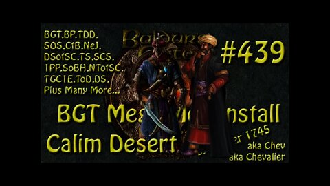 Let's Play Baldur's Gate Trilogy Mega Mod Part 439 The Calim Desert?