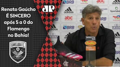 "No vestiário, eu FALEI pros caras que..." Renato Gaúcho É SINCERO após 5 a 0 do Flamengo no Bahia!
