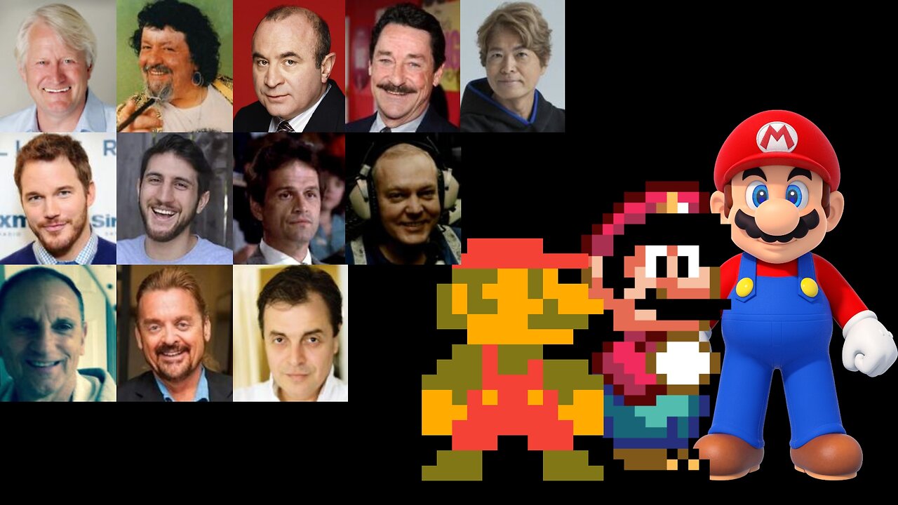 Video Game Voice Comparison- Mario (Super Mario)