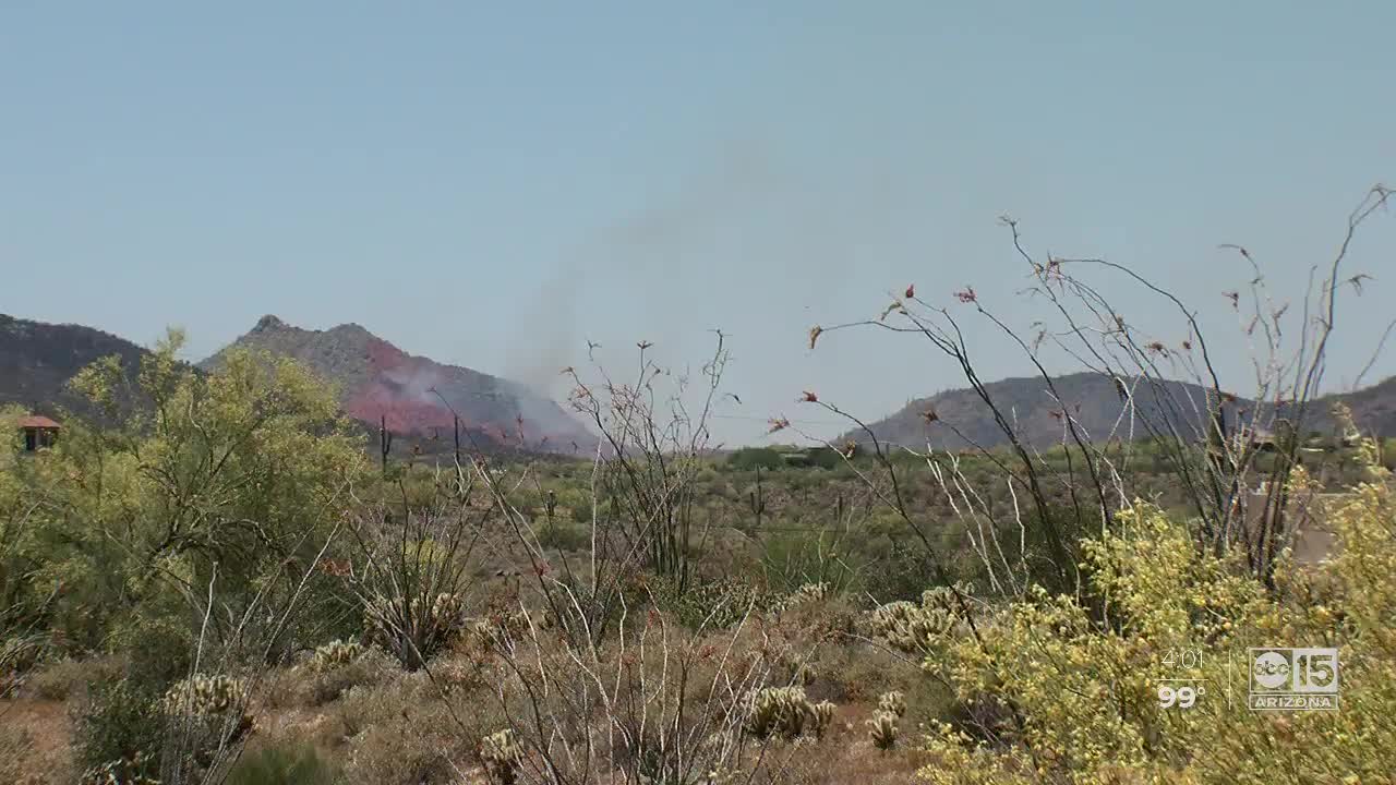 East Desert Fire forces evacuations in Cave Creek