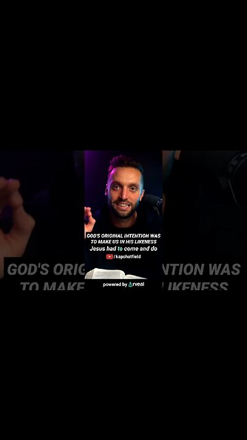 God's original intention was to make us HIS LIKENESS #jesus #bible #holyspirit #christianity #god