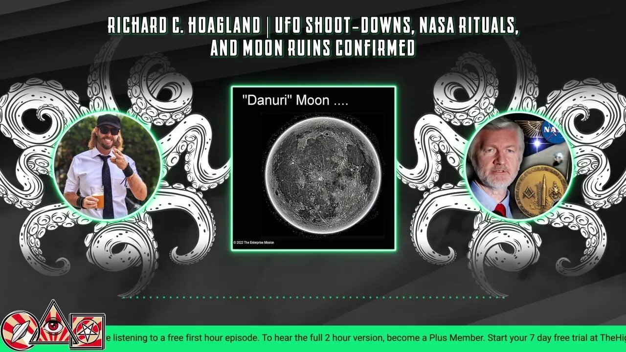 Richard C. Hoagland | UFO Shoot-downs, NASA Rituals, & Moon Ruins Confirmed