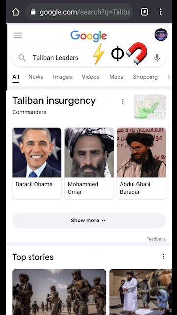When Google accidentally told the truth by listing the real Taliban leaders