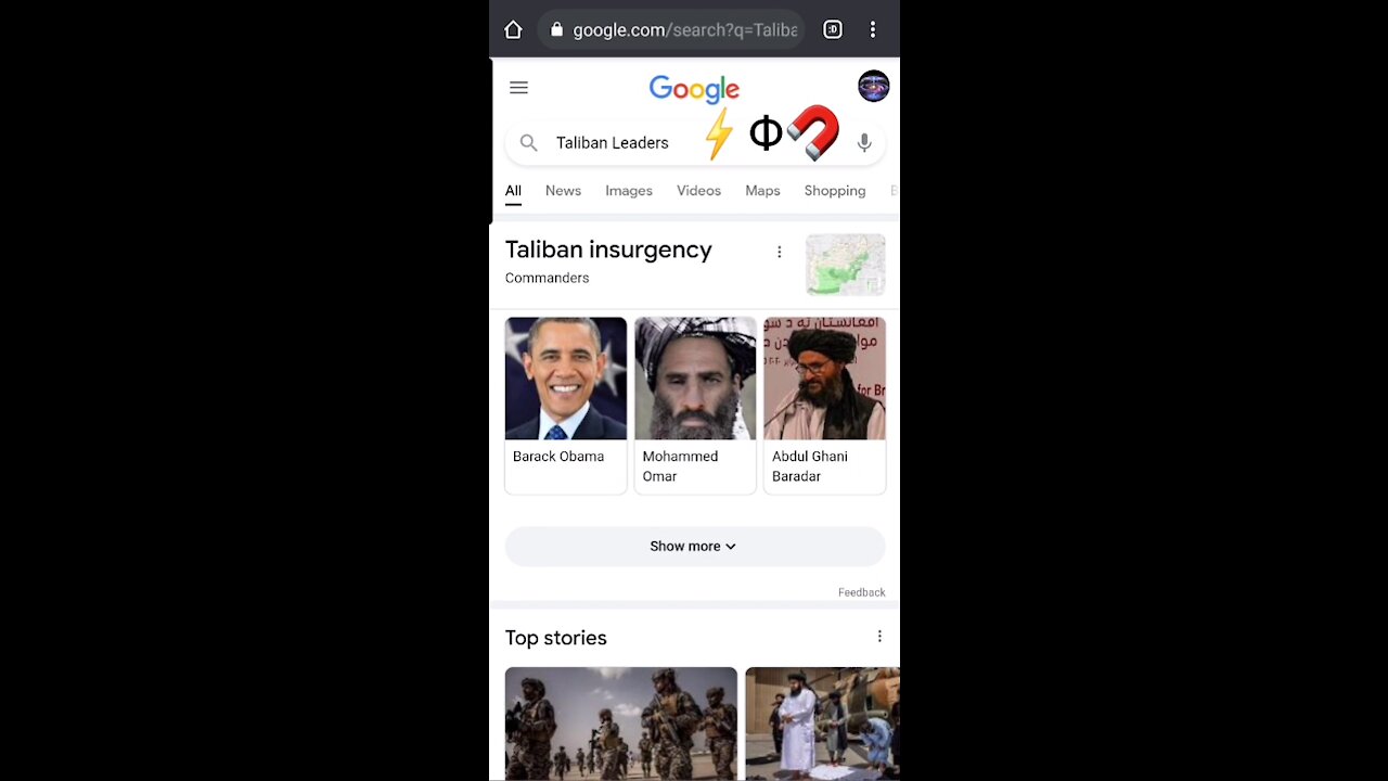 When Google accidentally told the truth by listing the real Taliban leaders