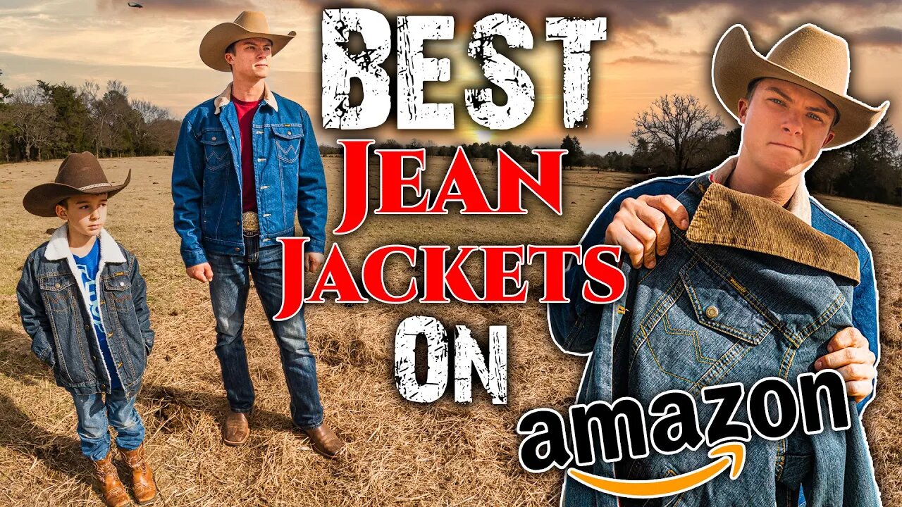 Testing 3 Wrangler Jean Jackets From AMAZON?! • THE BEST JEAN JACKET? • Western Denim Jackets