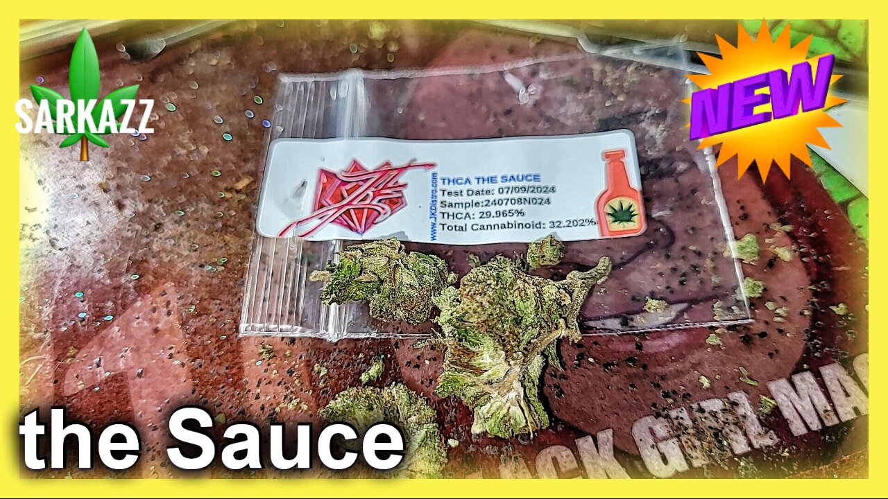 JK DISTRO THE SAUCE THCa FLOWER REVIEW 🔥 | Is This the Ultimate Potency Boost?