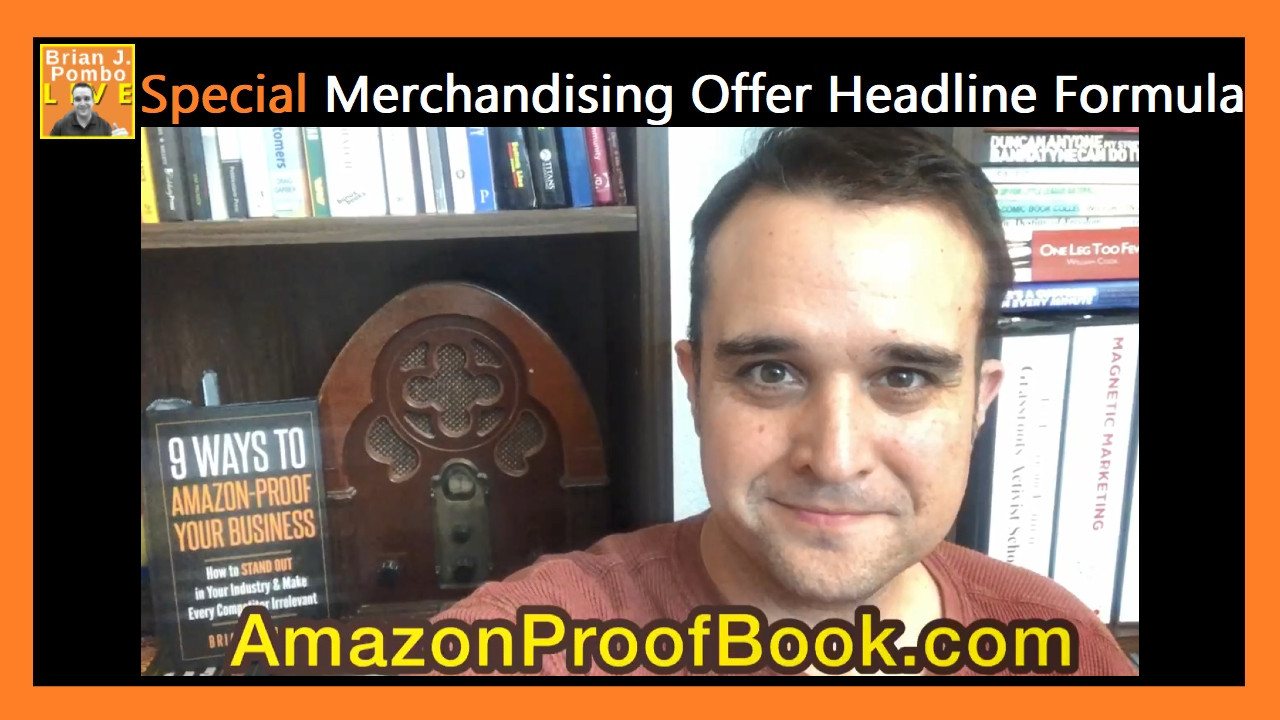 Special Merchandising Offer Headline Formula