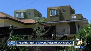 Keeping rents affordable in San Diego