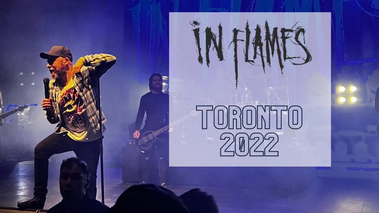 In Flames - I Am Above - Live Toronto 2022