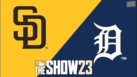 MLB The Show 23 Padres vs Tigers Gameplay PS5