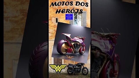 MOTOS DOS HERÓIS | MULTIVERSO DA MARVEL E DC #shorts