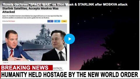 Russia threatens to destroy Starlink satellites