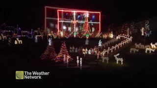 Somebody's taken their Christmas display to the next level!