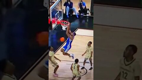 Oscar Tshiebwe with the monster dunk to cap Kentucky victory #oscartshiebwe #kentuckywildcats