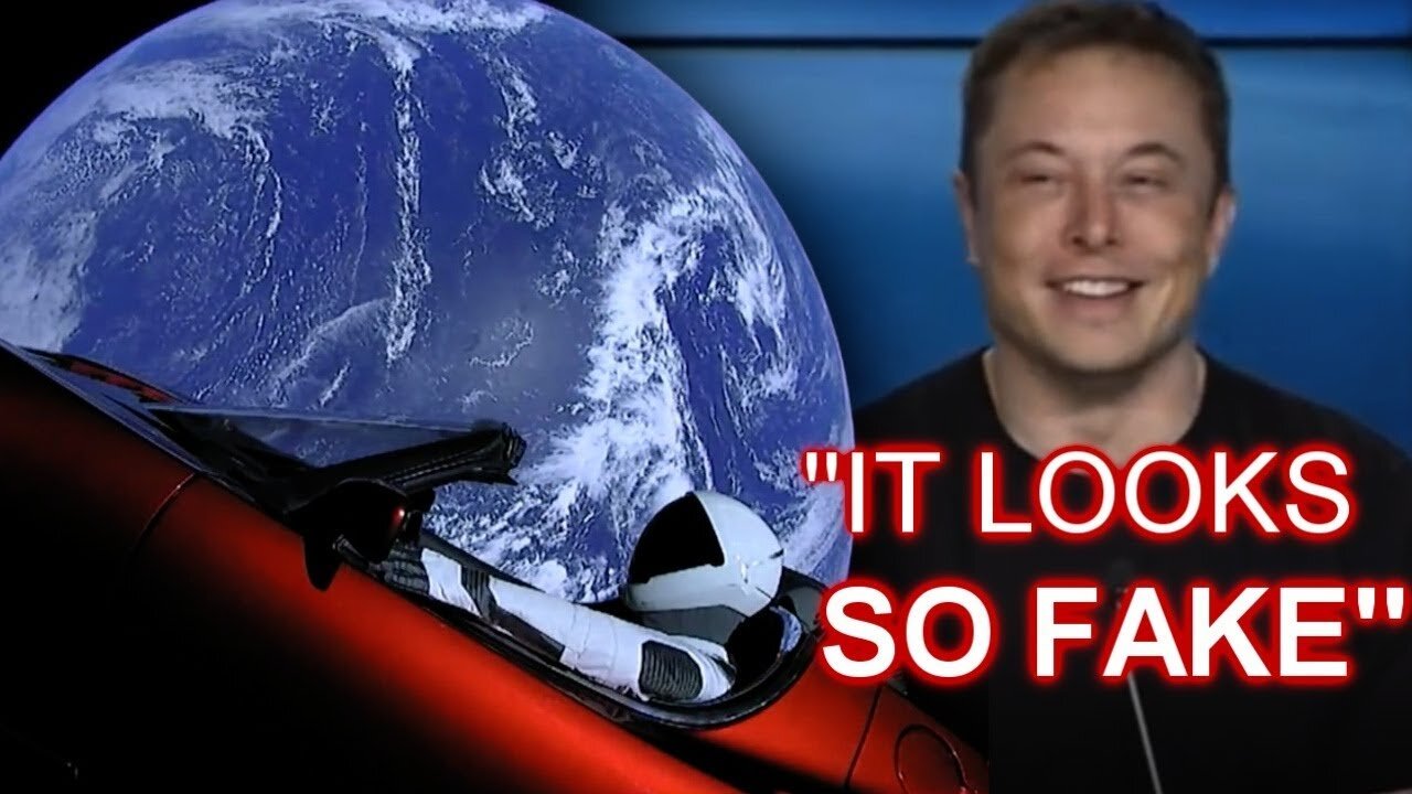 Elon Musk To Flat Earthers: "You Can Tell It's Real Because It Looks So Fake...CGI"