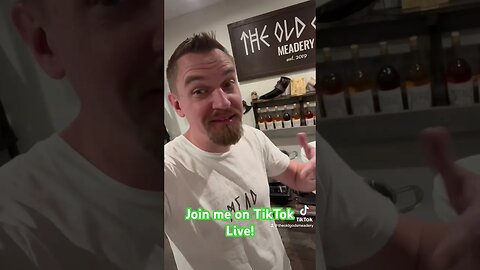 Join me on TikTok Live! Making Live Batch 6 tonight at 9pm EST. #mead #honeywine #alcohol #homebrew