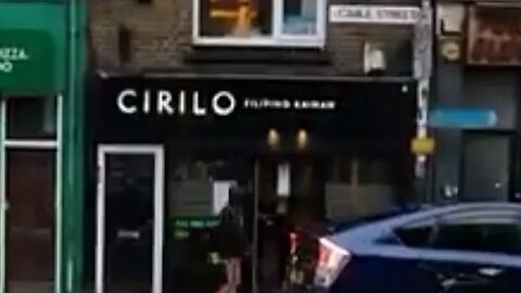 Walking to the Cirilo Filipino Kainan restaurant London. speedlapse 16th May 2023