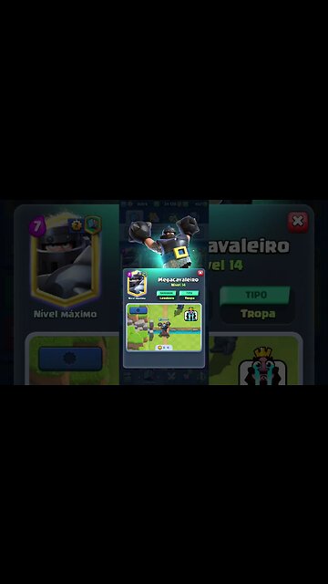 CARTAS NIVEL MAXIMO #01 - MEGA CAVALEIRO