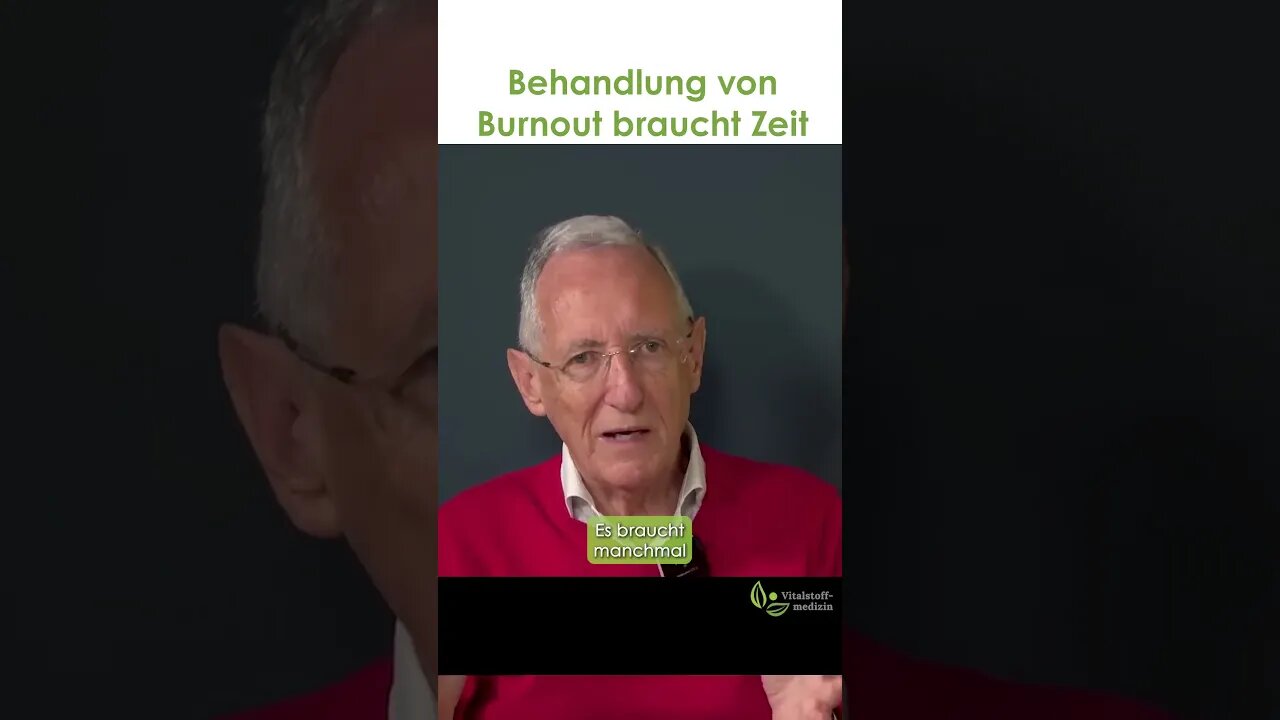 Behandlung von Burnout braucht Zeit