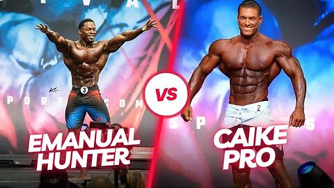 [4k] EMANUAL HUNTER VS CAIKE PRO ARNOLD CLASSIC OHIO 2023