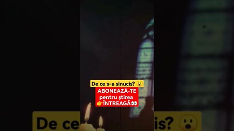 De ce s-a sinucis? #shorts