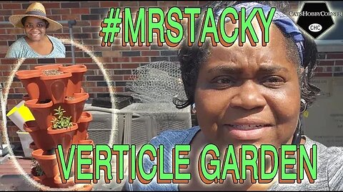 *REPOST Correction - #MRSTACKY #verticle #gardenideas #planter - #catshobbycorner