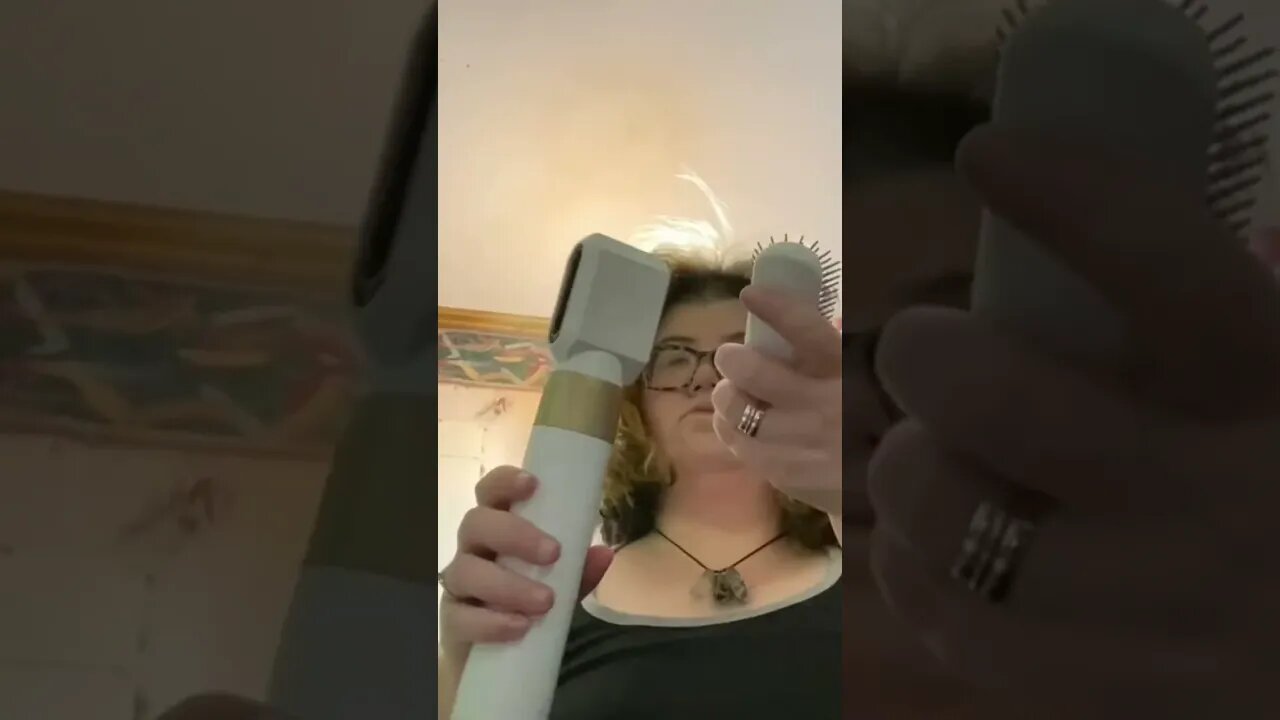 ASMR: Trying A New Hot Tool For My Hair