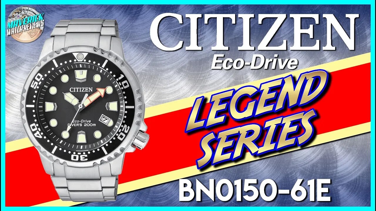 Legend Series #2! | Citizen Promaster 200m Solar Quartz Diver BN0150-61E Revisited