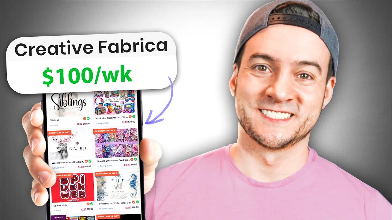 Make $100/wk With Creative Fabrica (+ a BONUS TIP)