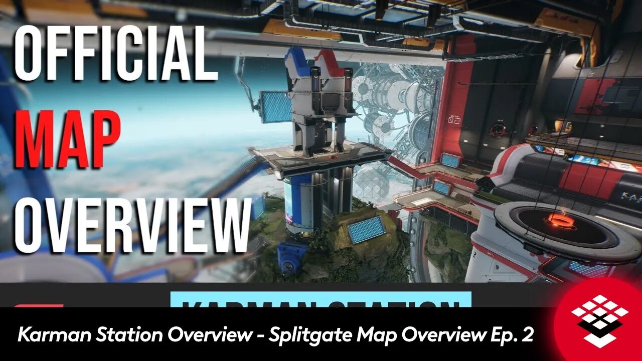 Karman Station Overview - Splitgate Map Overview Ep. 2