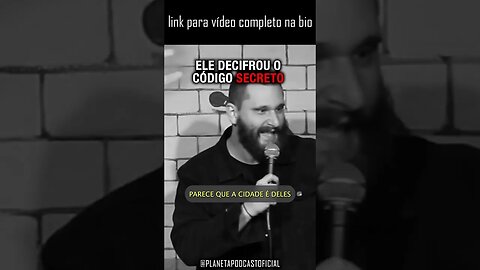 ELE DECIFROU O CÓDIGO SECRETO com Humberto Rosso