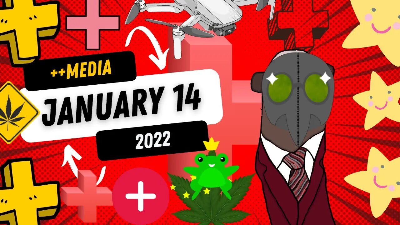 Episode 2022-01-14: Snippet News about Face Masks looking good, Cartel dropping bombs, MS progress