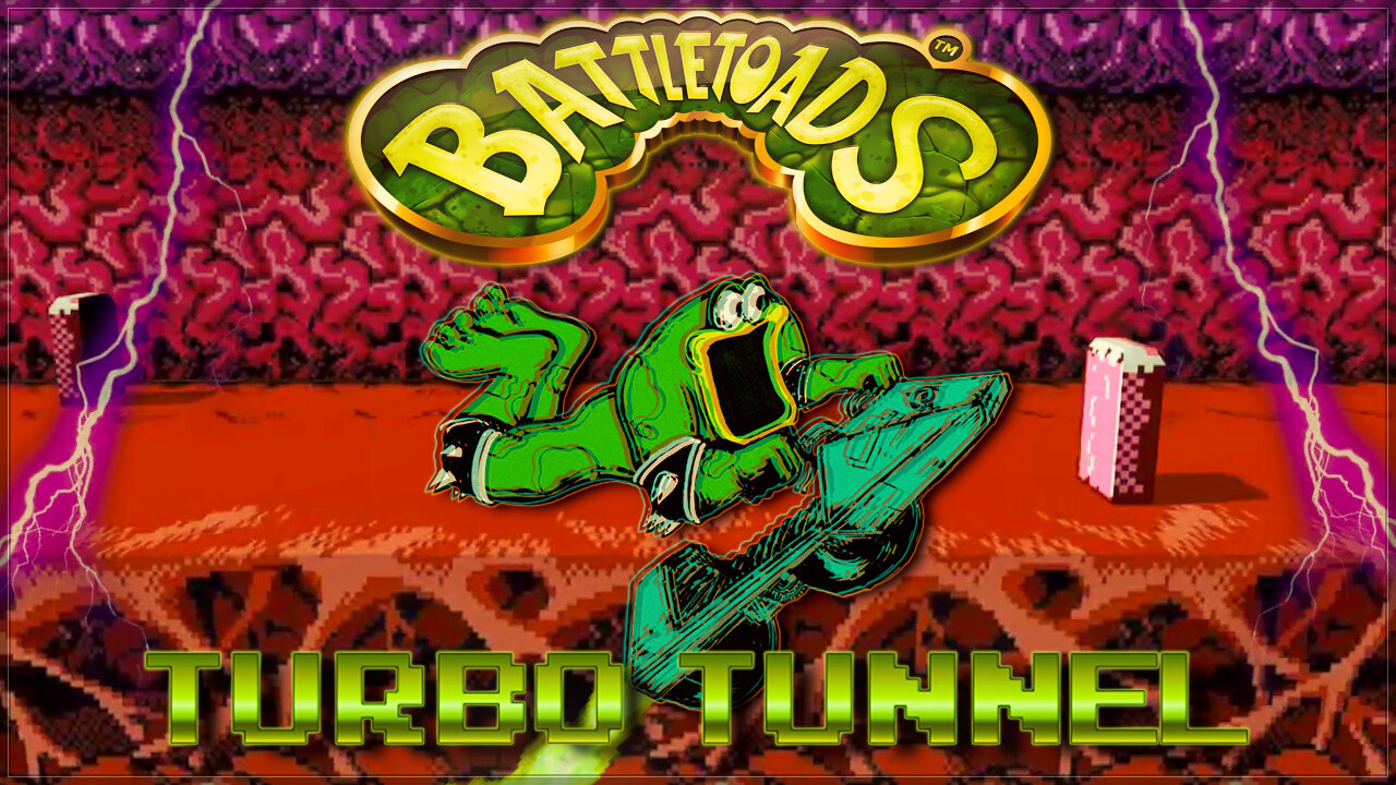 Battletoads - Turbo Tunnel [Level.3] [1991] [NES]