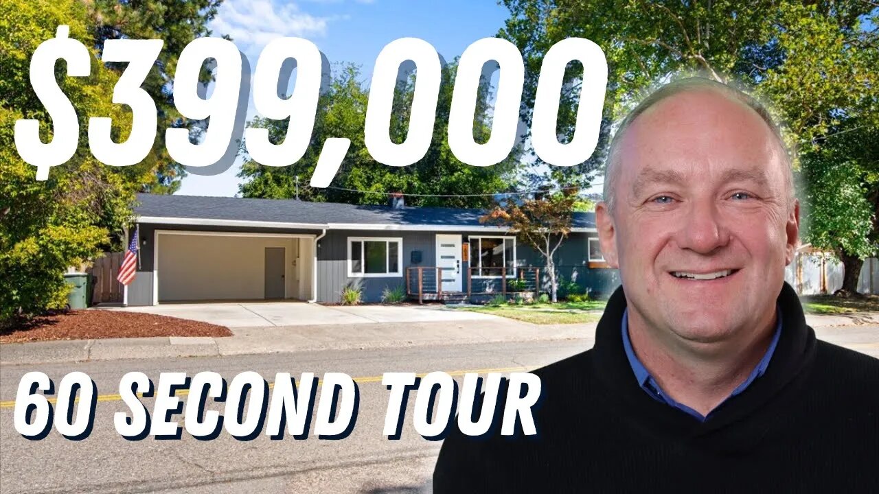 Home tour! Garden Tract home in one of the most central locations of Redding!