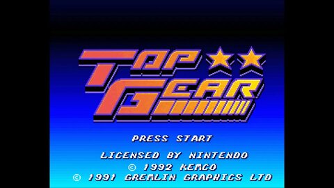 Top Gear Music SNES