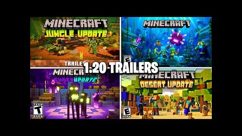 Minecraft 1.20 Update Trailer Compilation