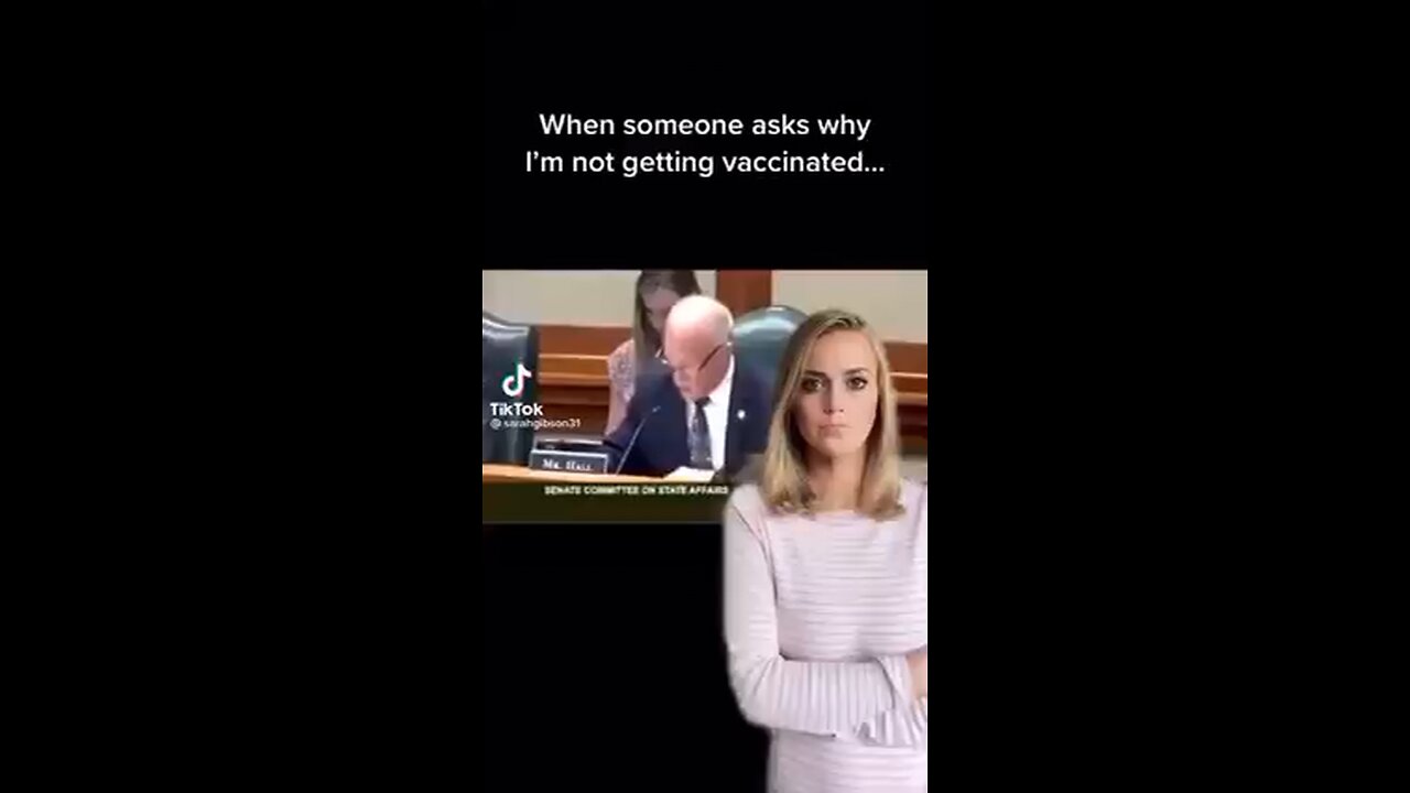 When asked why no vax