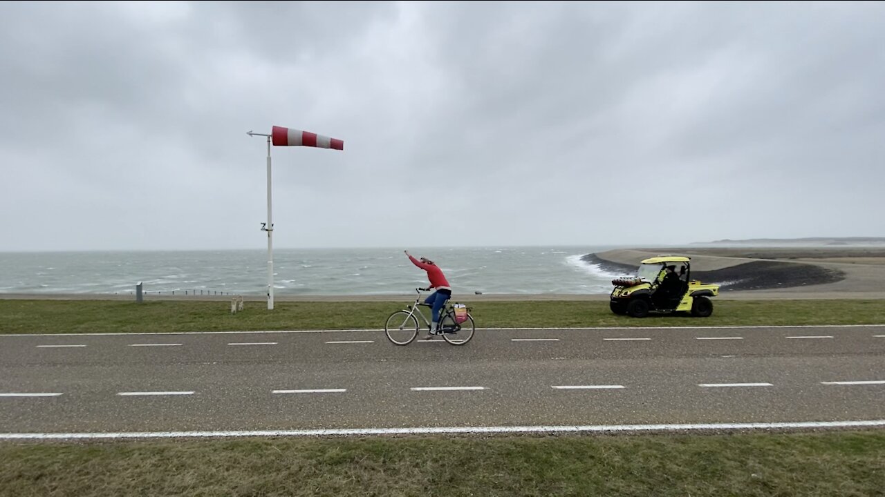 Storm Ciara creates brutal conditions for Dutch Headwind Cycling Championship