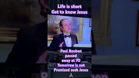 Another Celebrity passing! Life is short have you gotten to know Jesus for yourself? #jesus #god