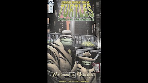 Teenage Mutant Ninja Turtles: Urban Legends -- Issue 10 (2018, IDW) Review