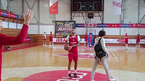 Otvoreni trening pred derbi KK Crvena zvezda